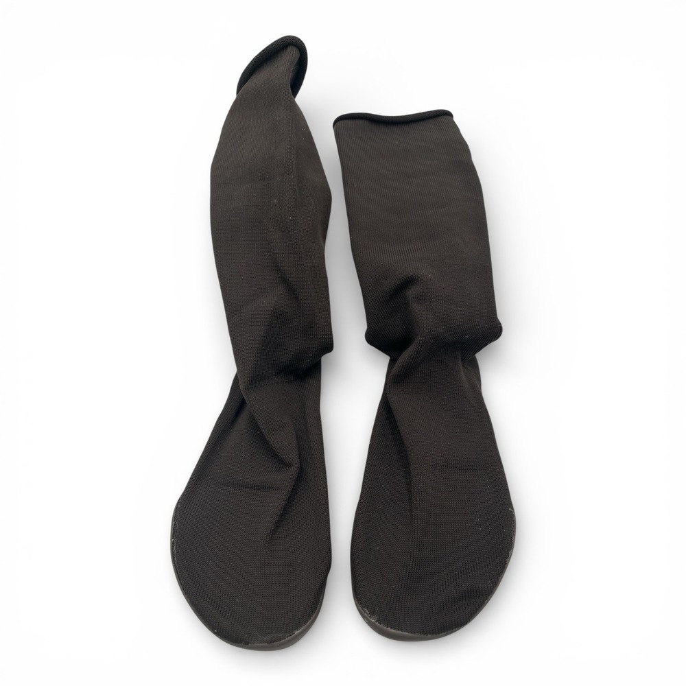 !! SOLD !! YZY Pods Size 1 (6-8.5) Black Knit Sock Shoes Minimalist Streetwear